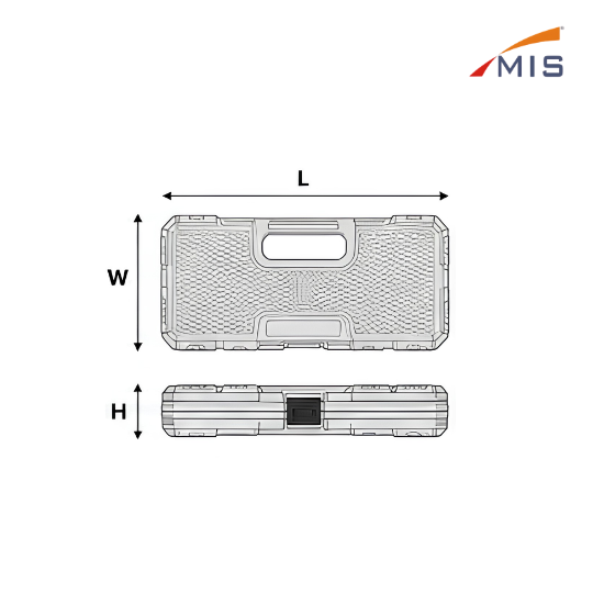 3/8" DRIVE SOCKET SET IN BLOW MOULDING BOX (20 PCS.)