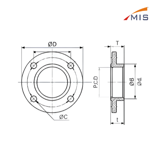 CI FLANGE (CIRCLE TYPE)