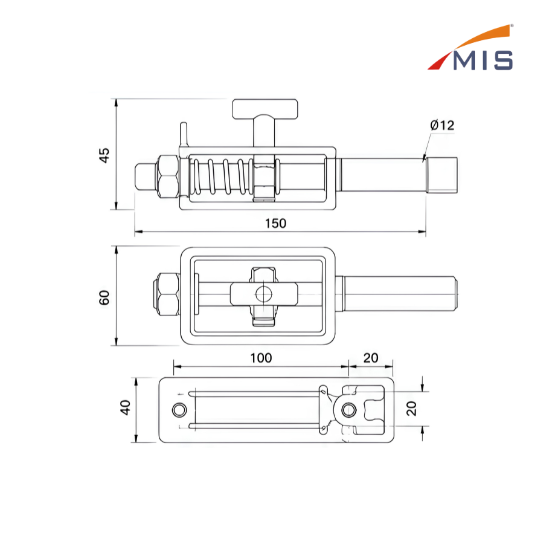 DRUM BASKET LOCK (BOX TYPE)