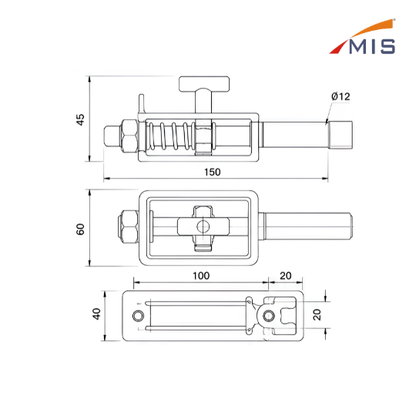DRUM BASKET LOCK (BOX TYPE)