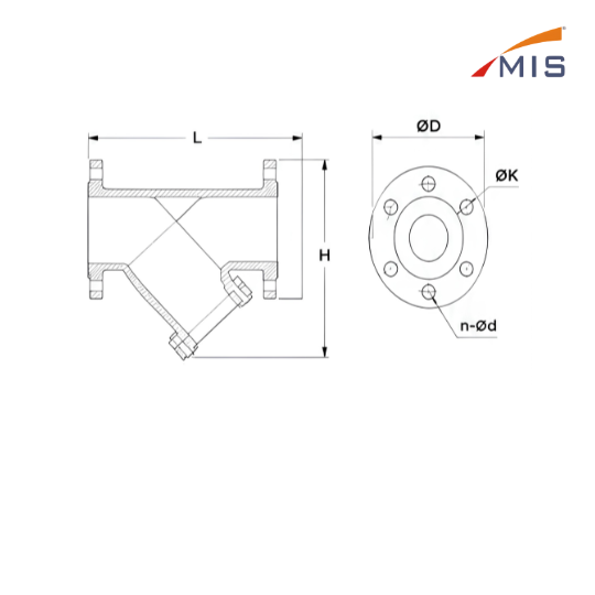 CS Y TYPE STRAINER F/E (NON IBR)