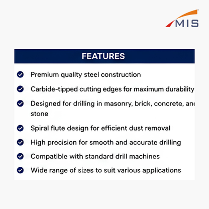 MASONRY DRILL BITS