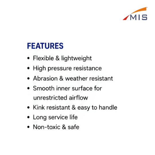 WHITE AIR HOSE PIPE