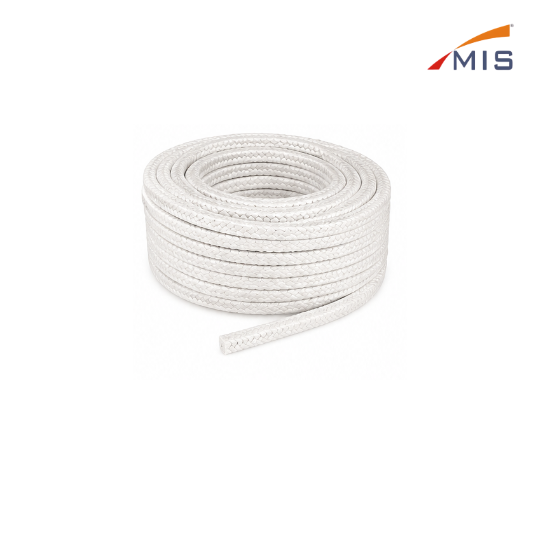 MITTAL INDUSTRIAL STORES PRODUCT White asbestos gland packing rope for pump and valve sealing